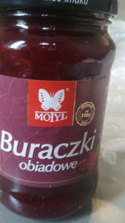 Zdjęcia - Motyl Buraczki obiadowe tarte 350 g