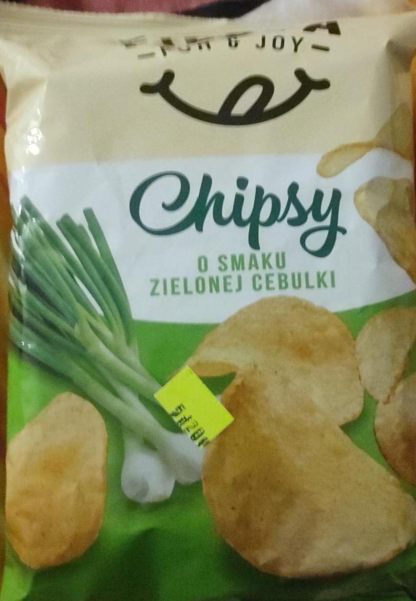 Zdjęcia - Chipsy o smaku zielonej cebulki Fiesta fun & joy