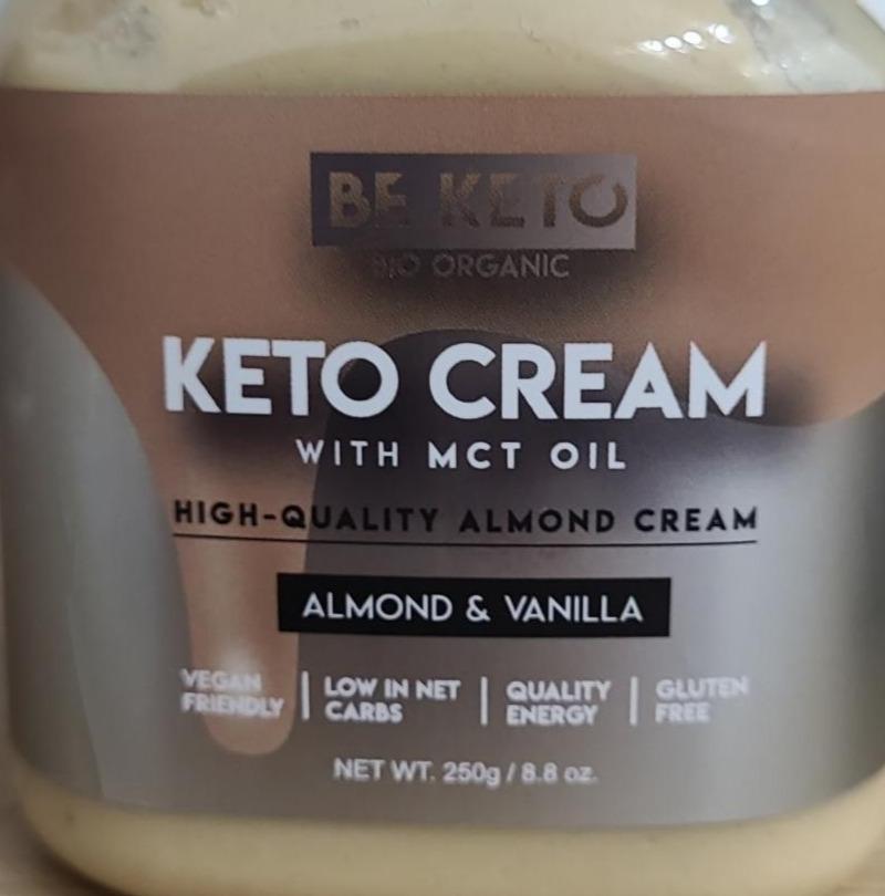 Zdjęcia - keto cream almond & vanilla be keto