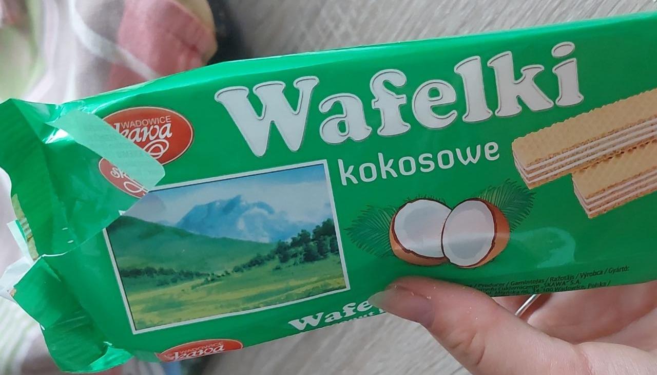 Zdjęcia - Wadowice Skawa Wafelki kokosowe 80 g