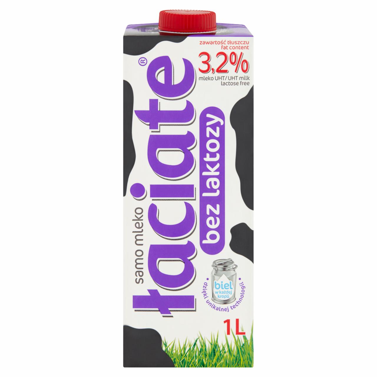 Zdjęcia - Łaciate Mleko UHT bez laktozy 3,2 % 1 l