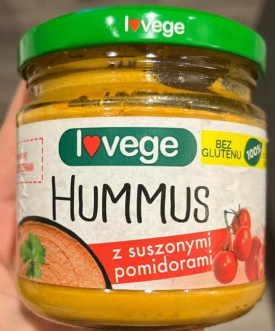 Zdjęcia - Hummus z suszonymi pomidorami I love vege