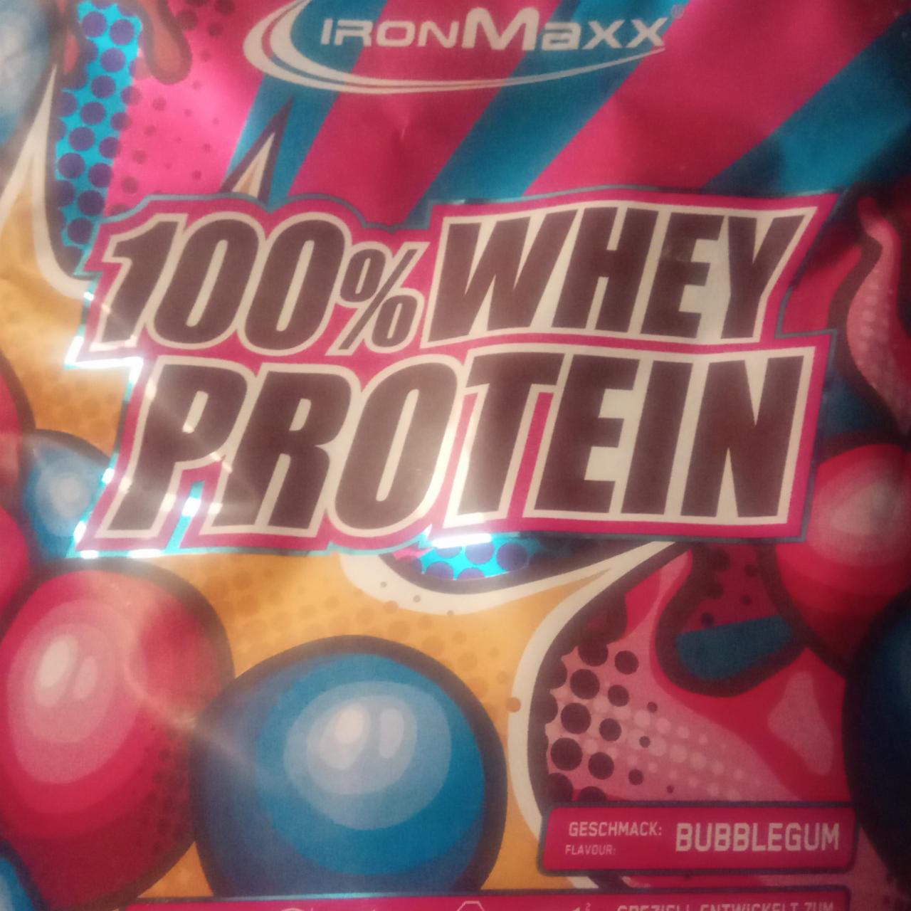 Zdjęcia - 100% Whey Protein Bubblegum Iron Maxx