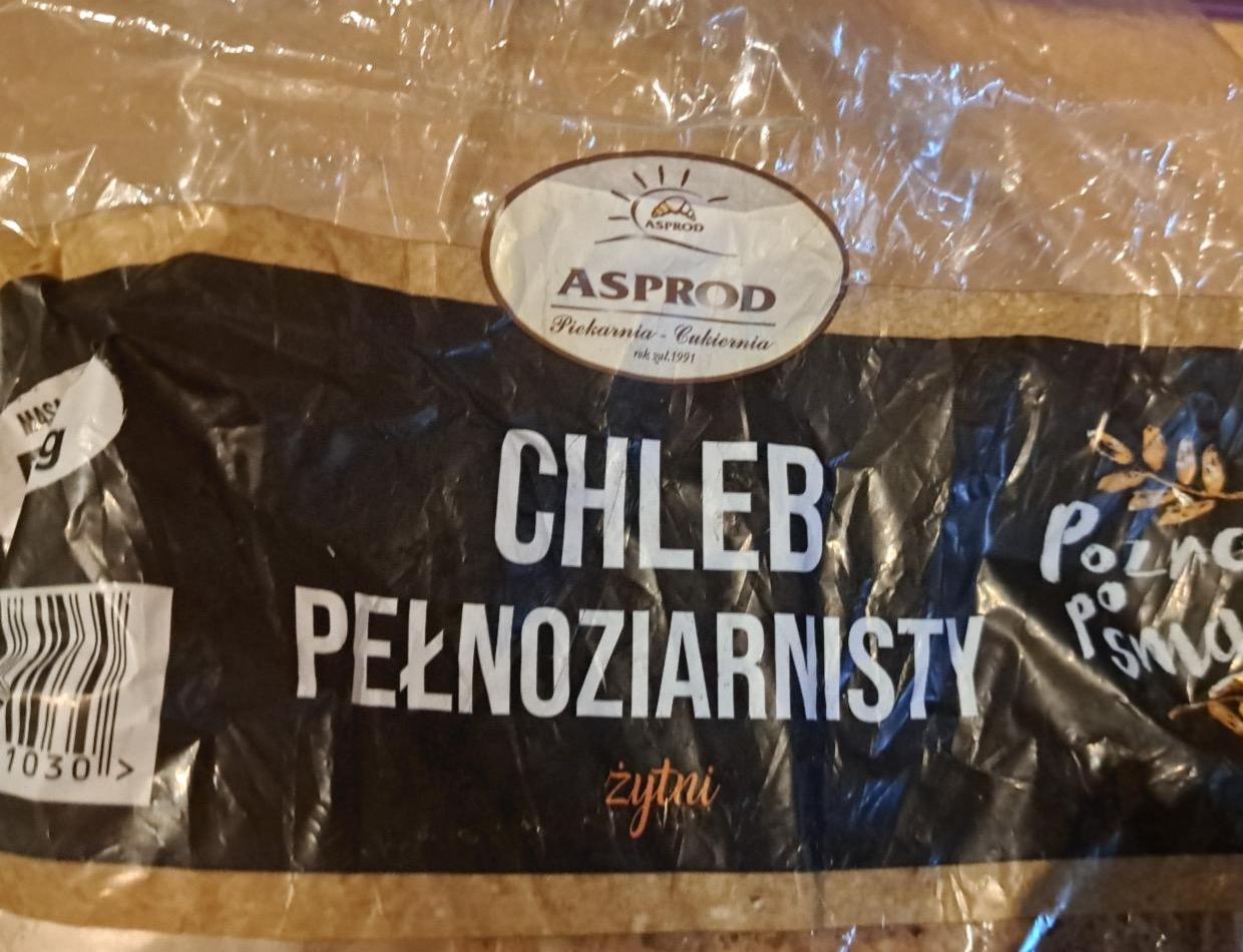 Zdjęcia - Chleb pełnoziarnisty żytni Asprod