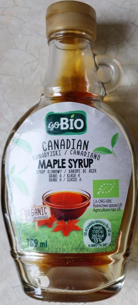 Zdjęcia - syrop klonowy/ maple syrup go Bio