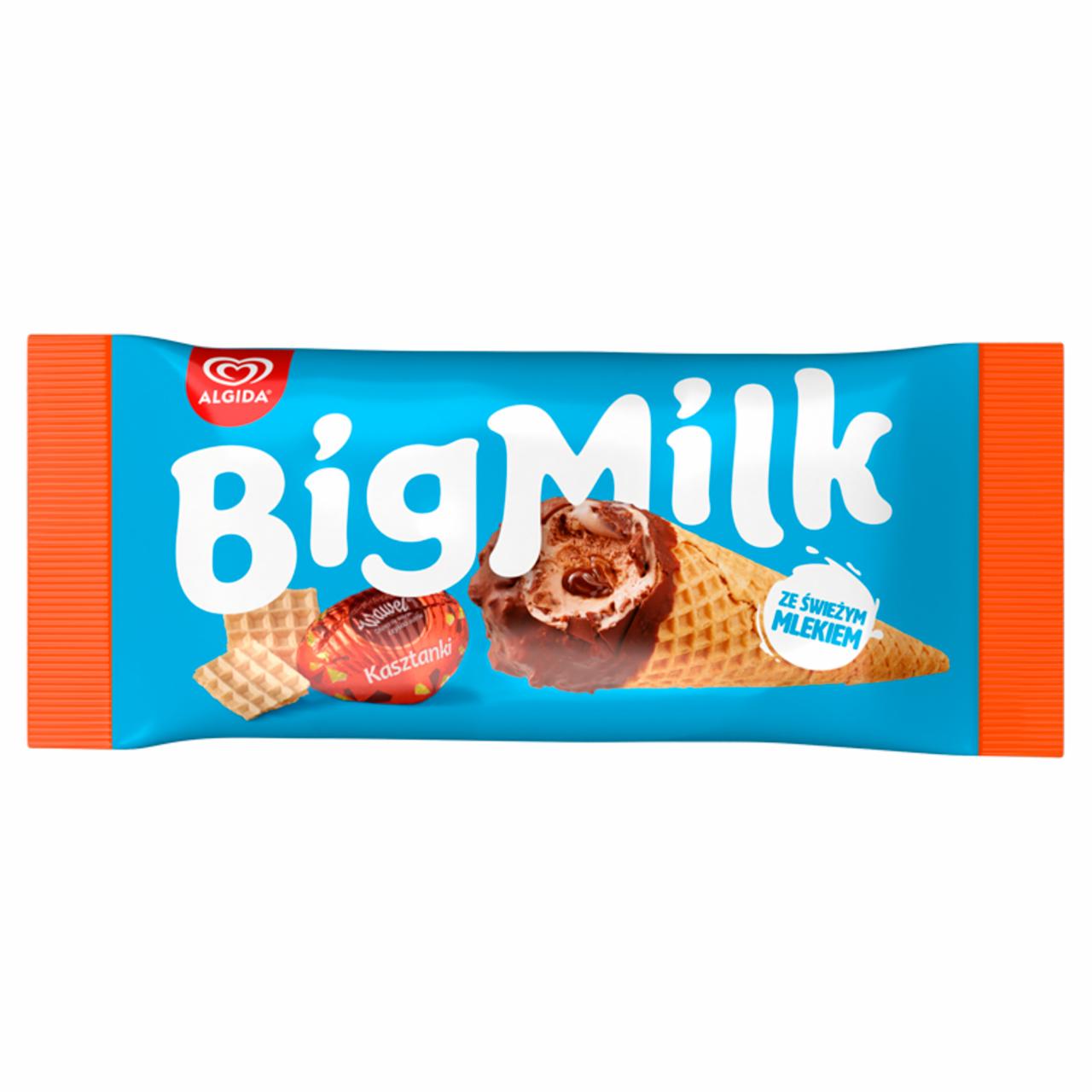Zdjęcia - Big Milk Lody o smaku Kasztanki z Wawelu 105 ml