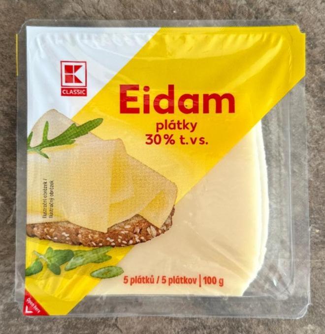 Zdjęcia - Eidam plastry 30% K-Classic