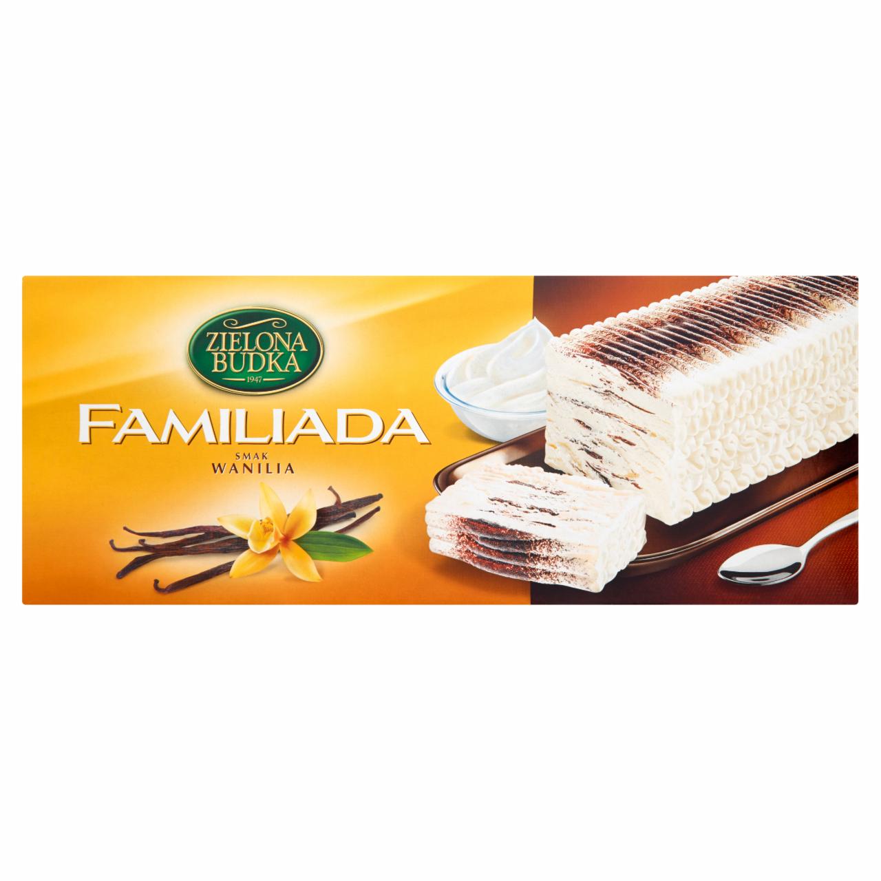 Zdjęcia - Zielona Budka Familiada Lody smak wanilia 1000 ml