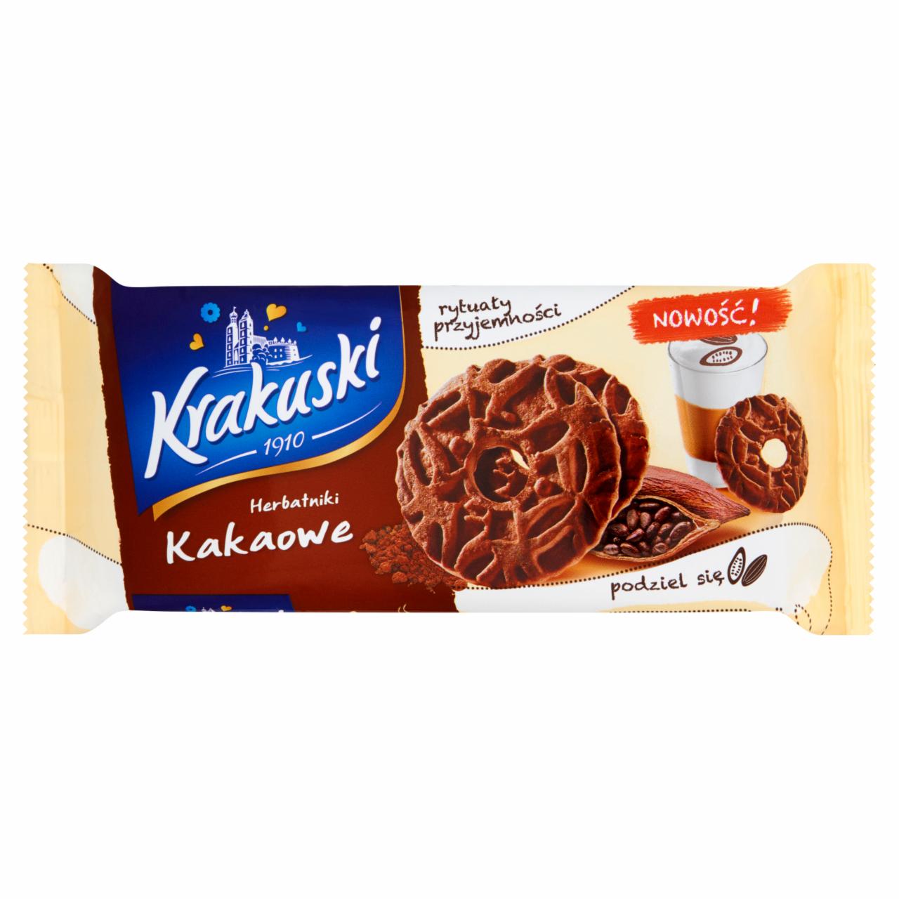 Zdjęcia - Krakuski Herbatniki kakaowe 122 g