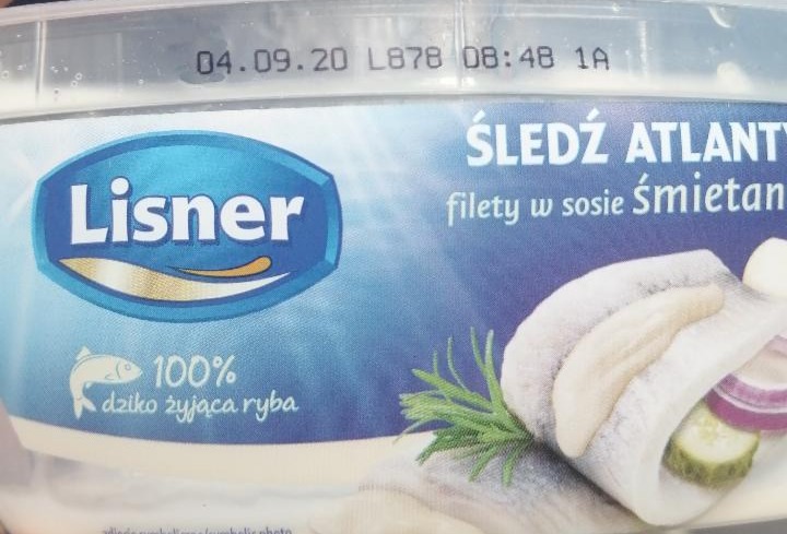 Zdjęcia - Lisner Filety śledziowe w sosie śmietanowym 280 g