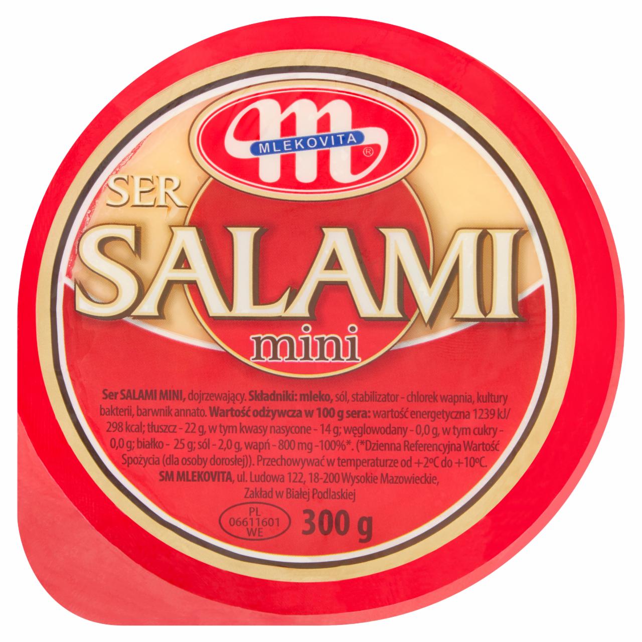 Zdjęcia - Mlekovita Ser Salami mini 300 g