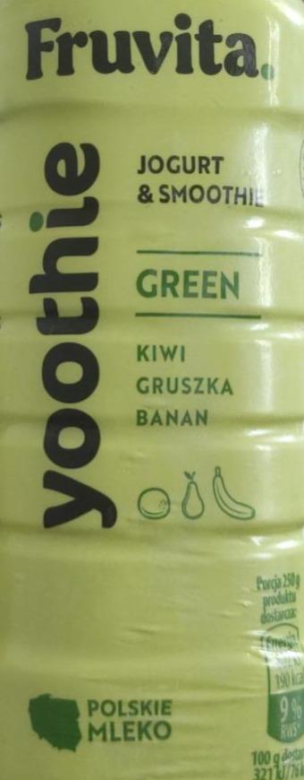 Zdjęcia - yoothie green fruvita