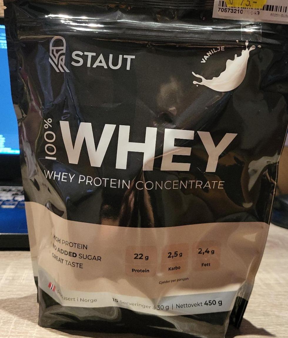 Zdjęcia - whey protein concentrate STAUT