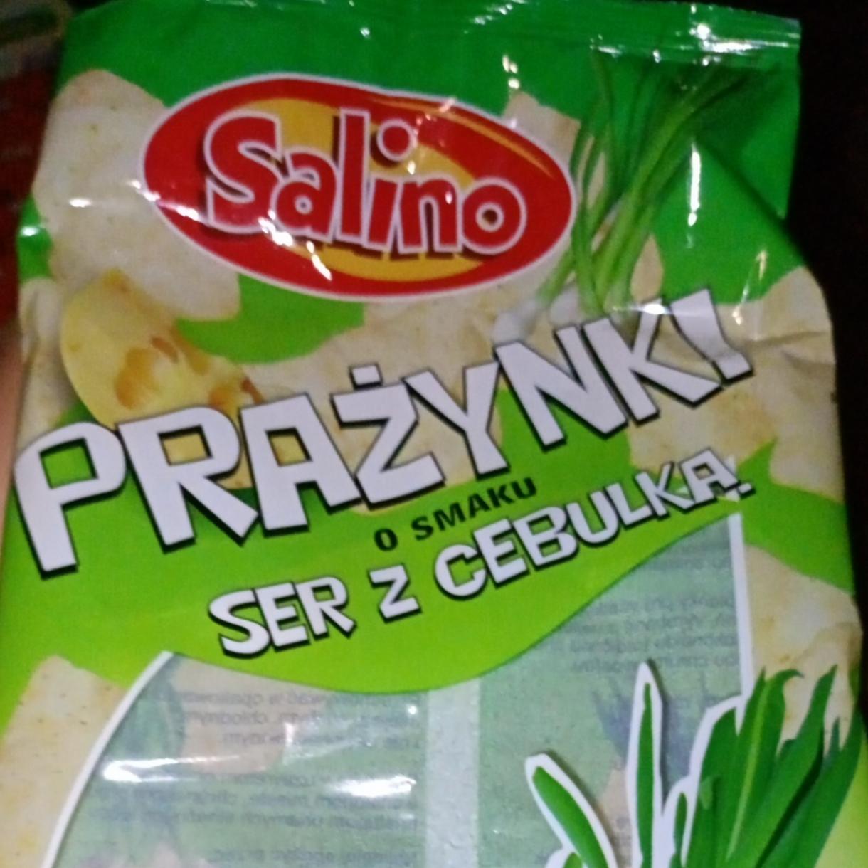 Zdjęcia - Prażynki o smaku ser z cebulką Salino