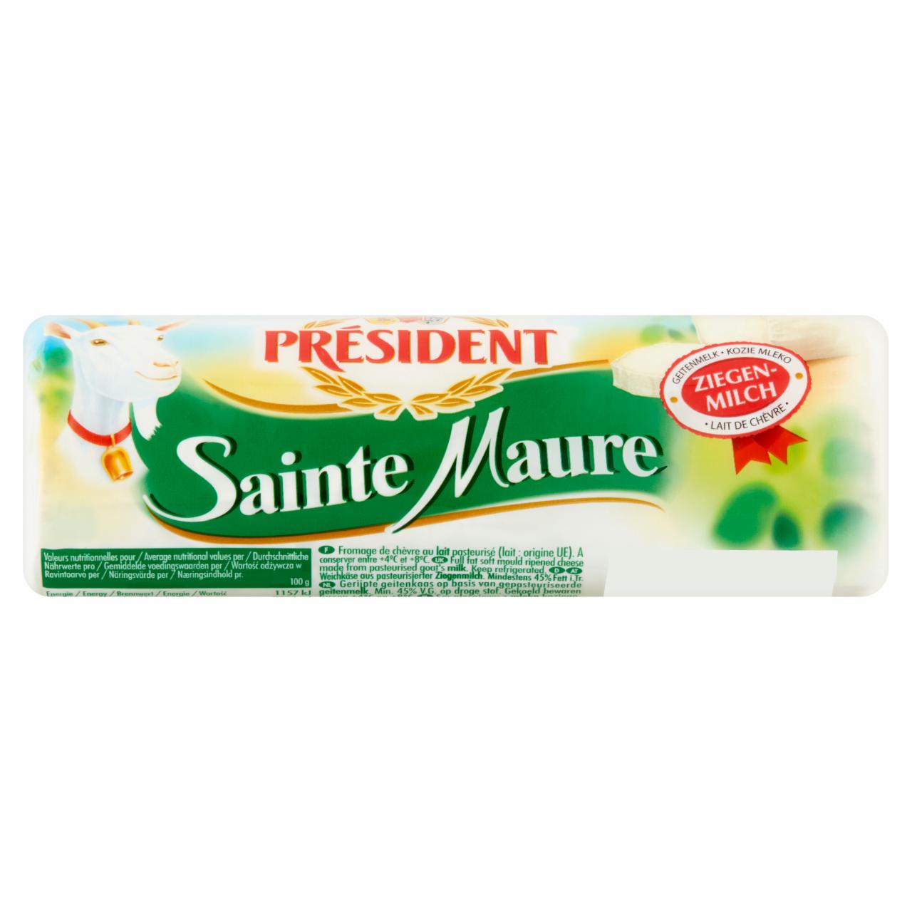 Zdjęcia - Président Ser pleśniowy z mleka koziego Sainte Maure 200 g