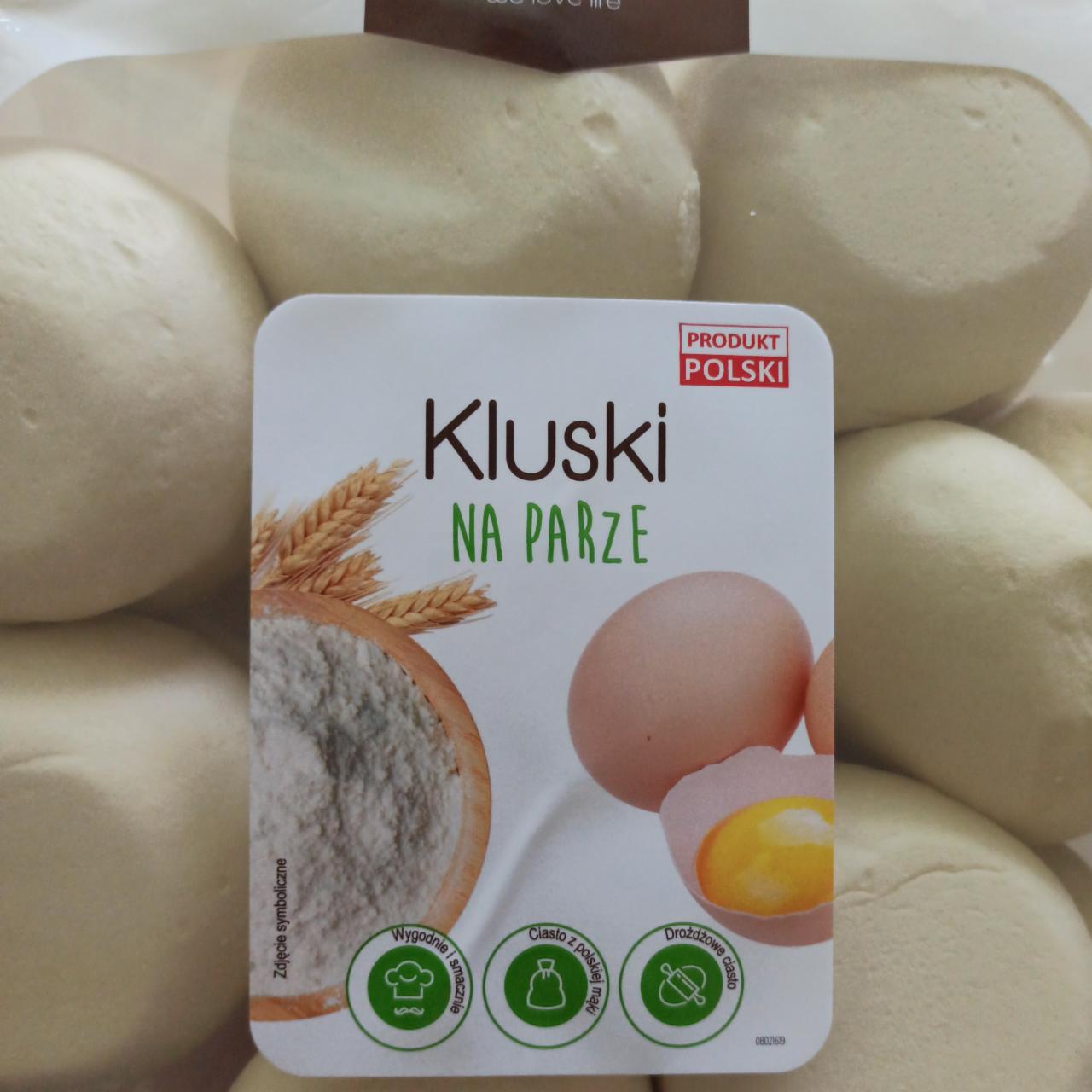 Zdjęcia - Kluski na parze Produkt Polski