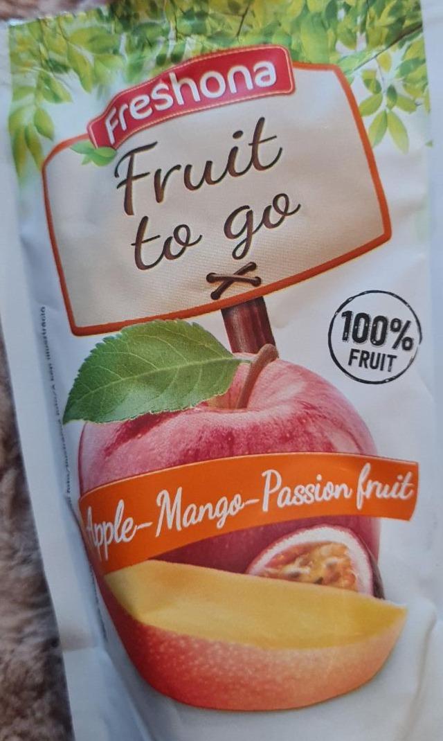 Zdjęcia - Mus jabłko mango marakuja z zagęszczonymi sokami owocowymi Freshona