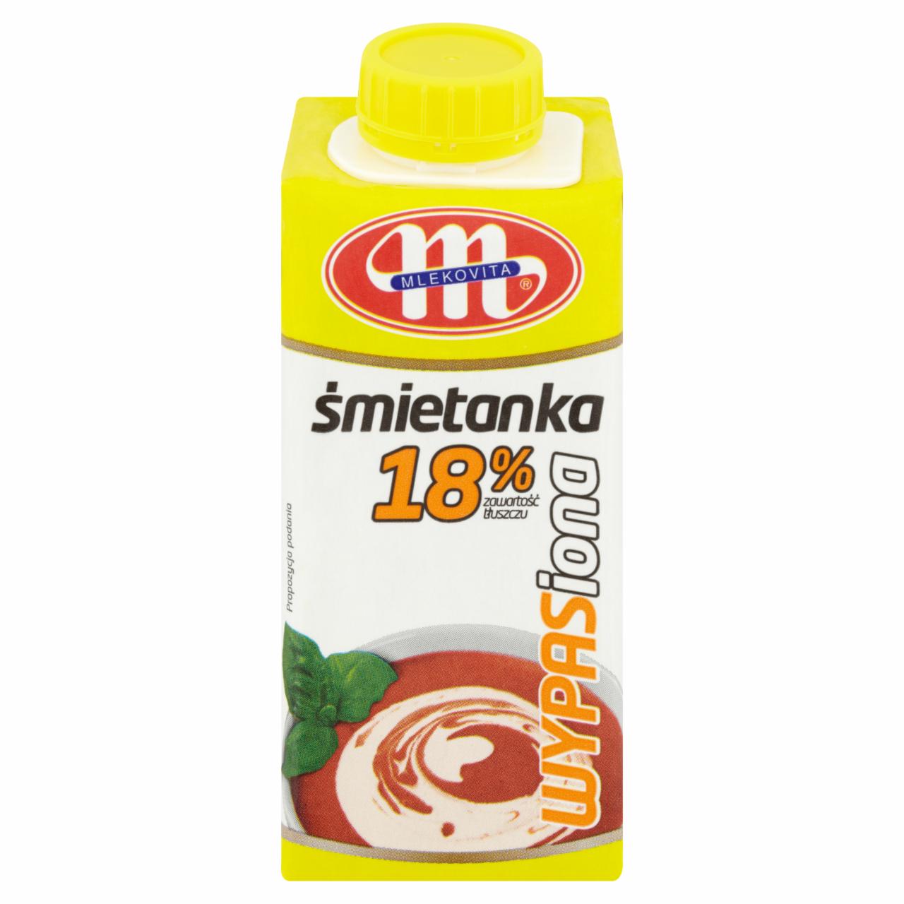 Zdjęcia - Mlekovita Wypasiona Śmietanka 18% 200 ml