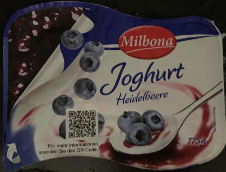 Zdjęcia - Joghurt Heidelbeere Milbona