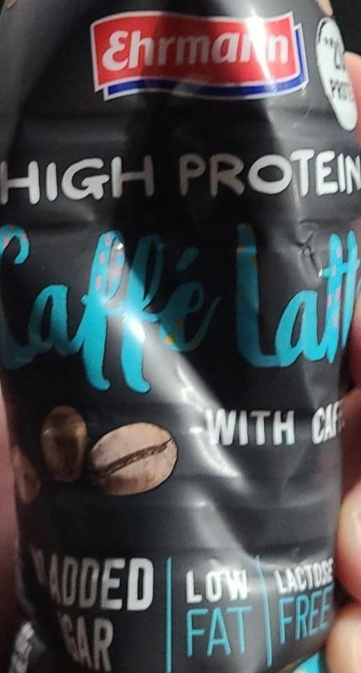 Zdjęcia - High protein coffe latte Ehrmann