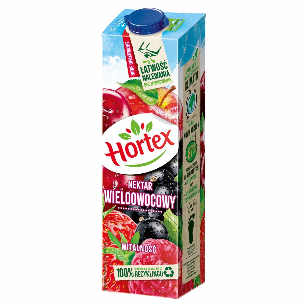 Zdjęcia - Hortex Nektar wieloowocowy 1 l 