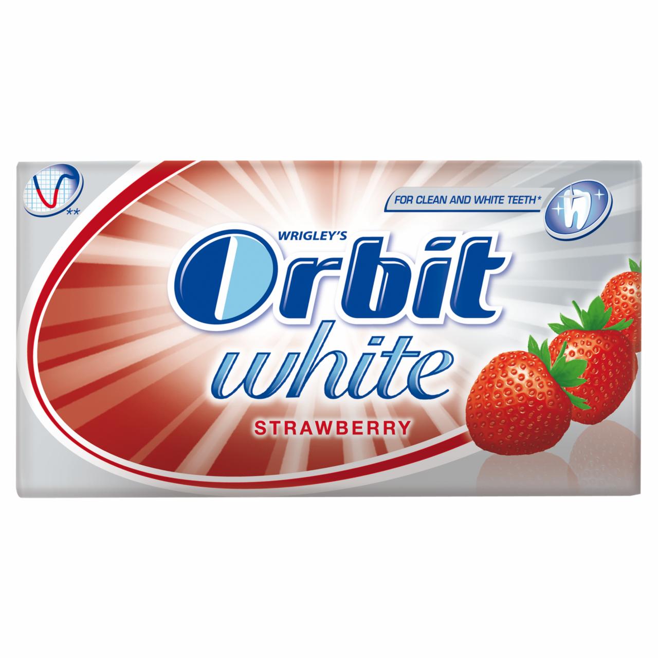 Zdjęcia - Orbit White Strawberry Guma do żucia bez cukru 27 g (14 pasków)