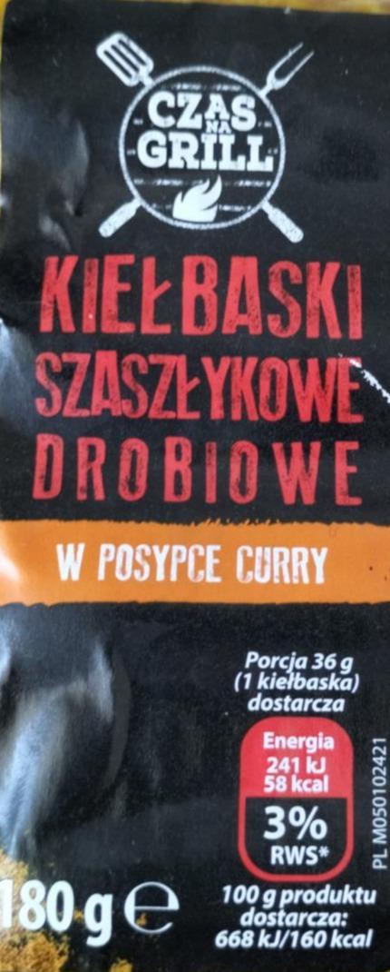 Zdjęcia - Kiełbaski szaszłykowe drobiowe w posypce curry Czas na Grill