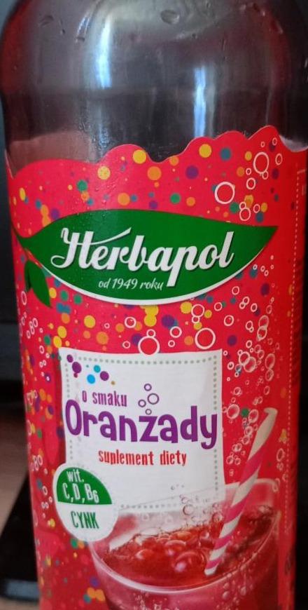 Zdjęcia - Syrop o smaku Oranżady Herbapol