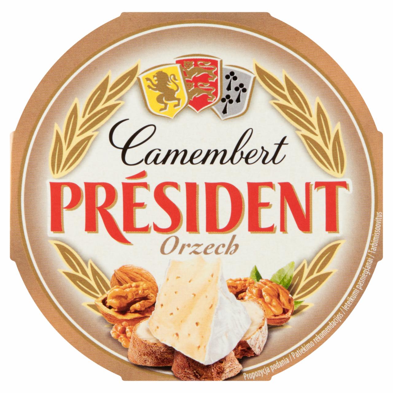 Zdjęcia - Ser Camembert orzech Président