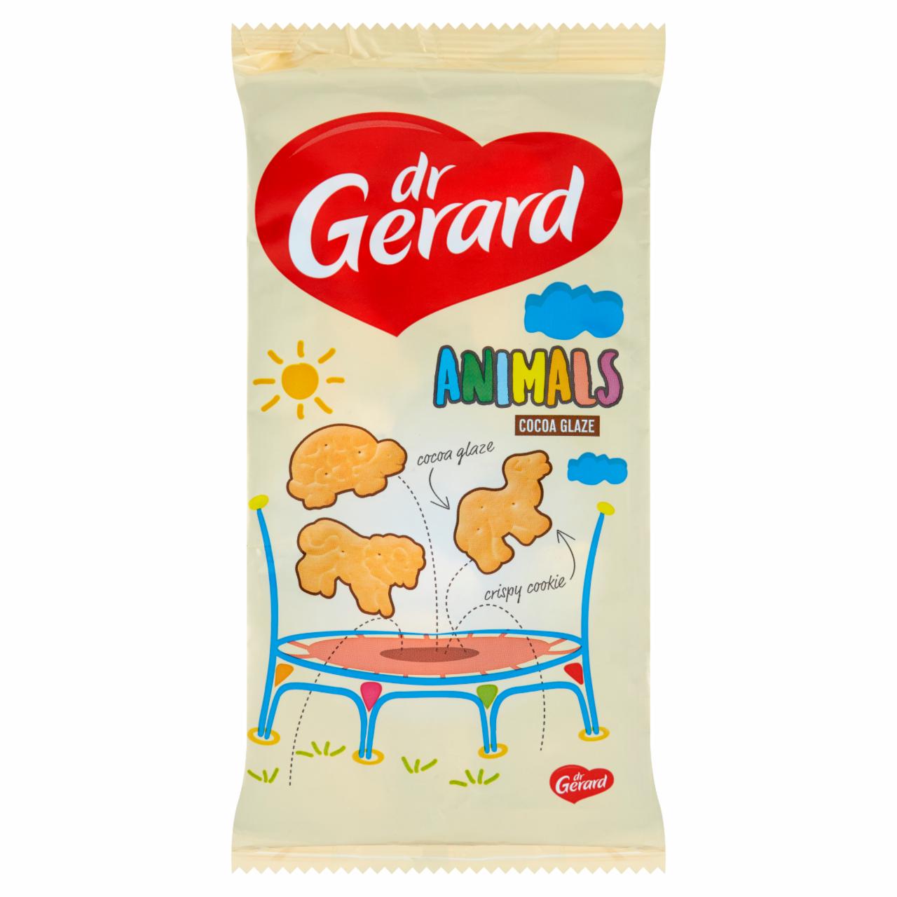 Zdjęcia - dr Gerard Animals Herbatniki z polewą kakaową 300 g