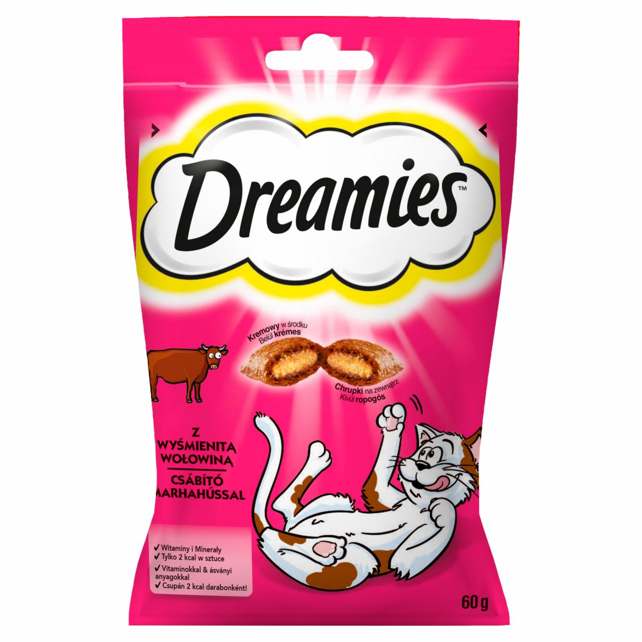 Zdjęcia - Dreamies Karma uzupełniająca z wyśmienitą wołowiną 60 g