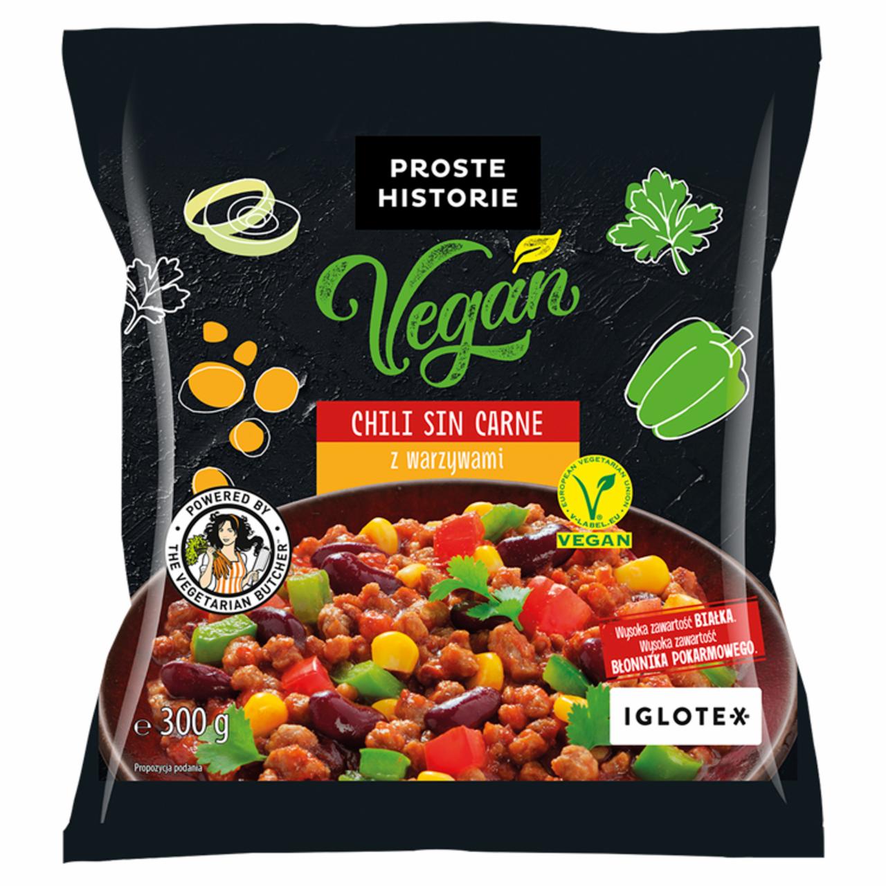 Zdjęcia - Proste Historie Vegan Chili sin carne z warzywami 300 g