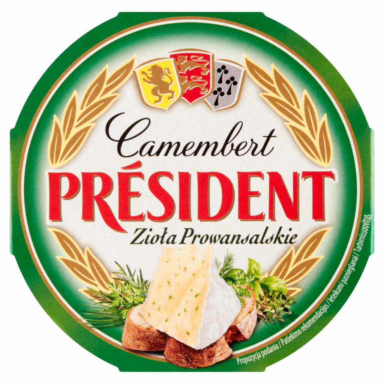 Zdjęcia - Ser Camembert zioła prowansalskie Président