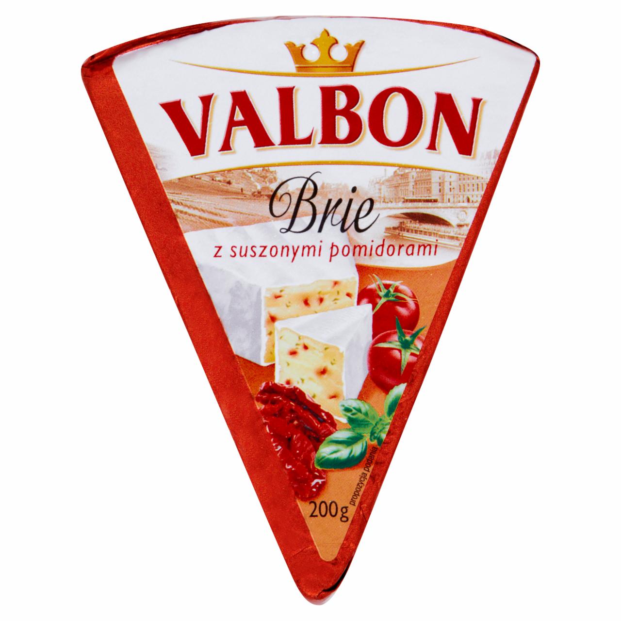 Zdjęcia - Valbon Brie z suszonymi pomidorami 200 g