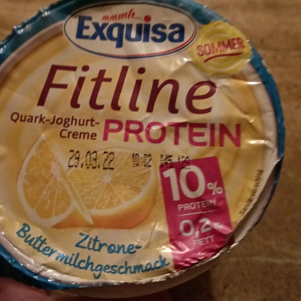 Zdjęcia - Fitline protein qurk jogurt creme Exquisa