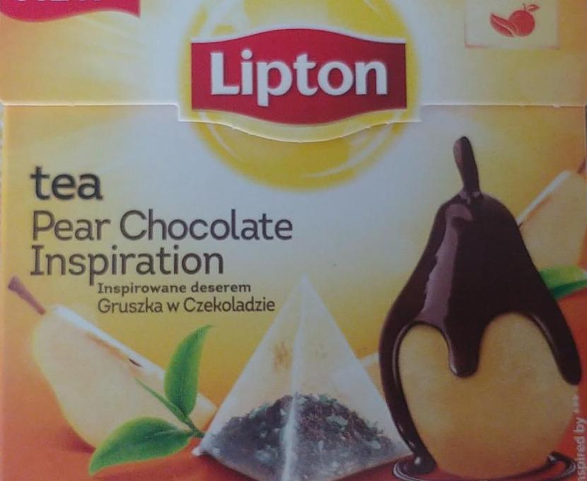 Zdjęcia - pear Chocolate Inspiration Lipton