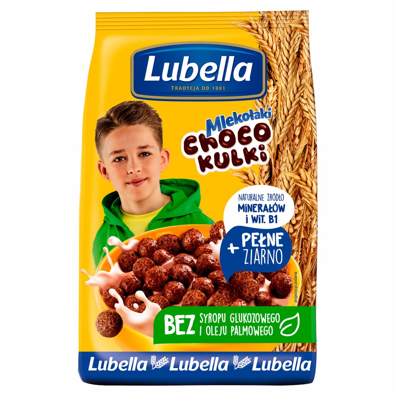 Zdjęcia - Lubella Choco kulki Zbożowe kulki o smaku czekoladowym 500 g