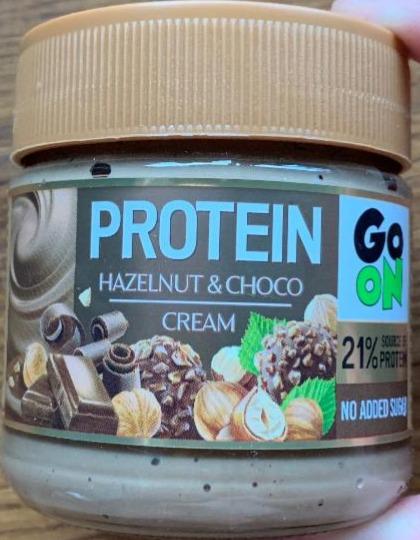 Zdjęcia - Protein hazelnut and choco cream Go On!