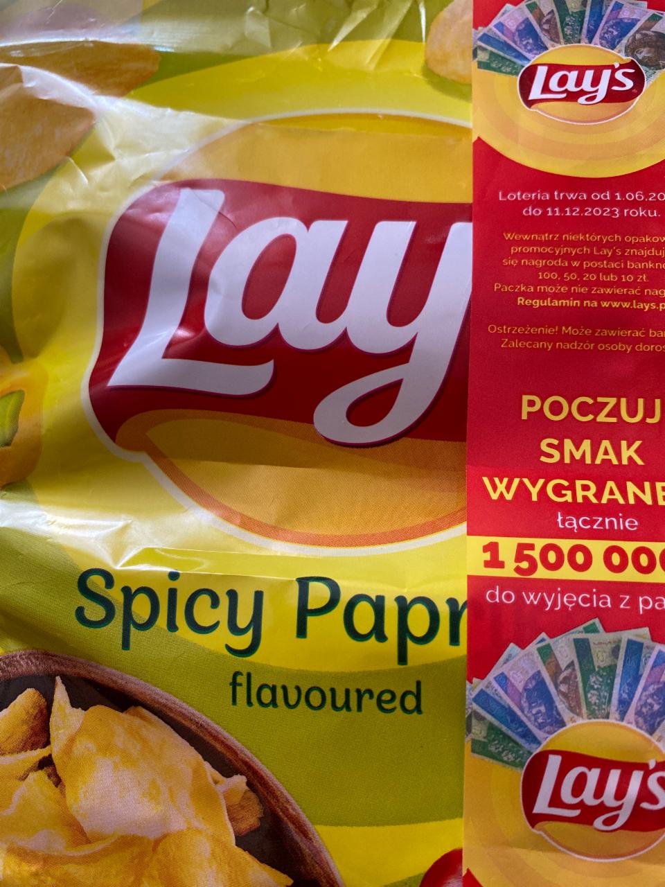 Zdjęcia - Lay’s spicy paprika