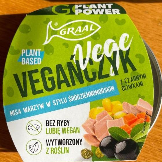 Zdjęcia - Graal Vege vegańczyk Misa warzyw w stylu śródziemnomorskim z czarnymi oliwkami 160 g