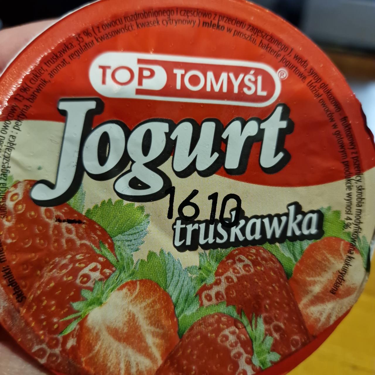 Zdjęcia - Jogurt o smaku truskawki Top Tomyśl