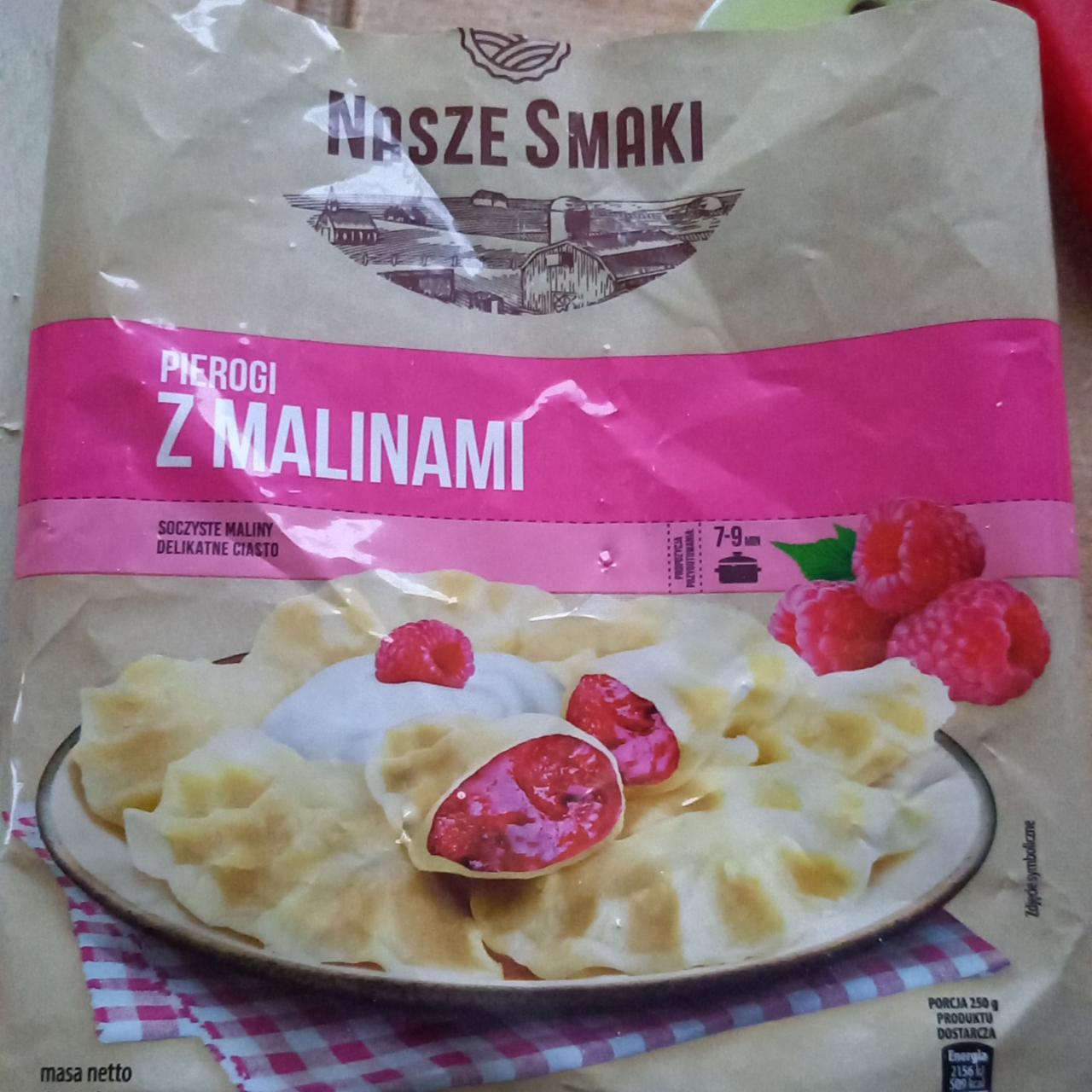 Zdjęcia - Pierogi z malinami Nasze Smaki