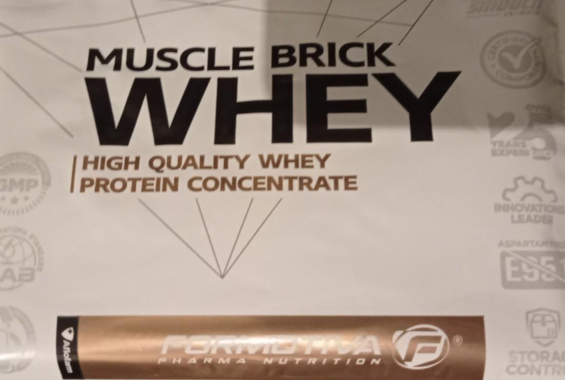 Zdjęcia - muscule brick whey protein concentrate
