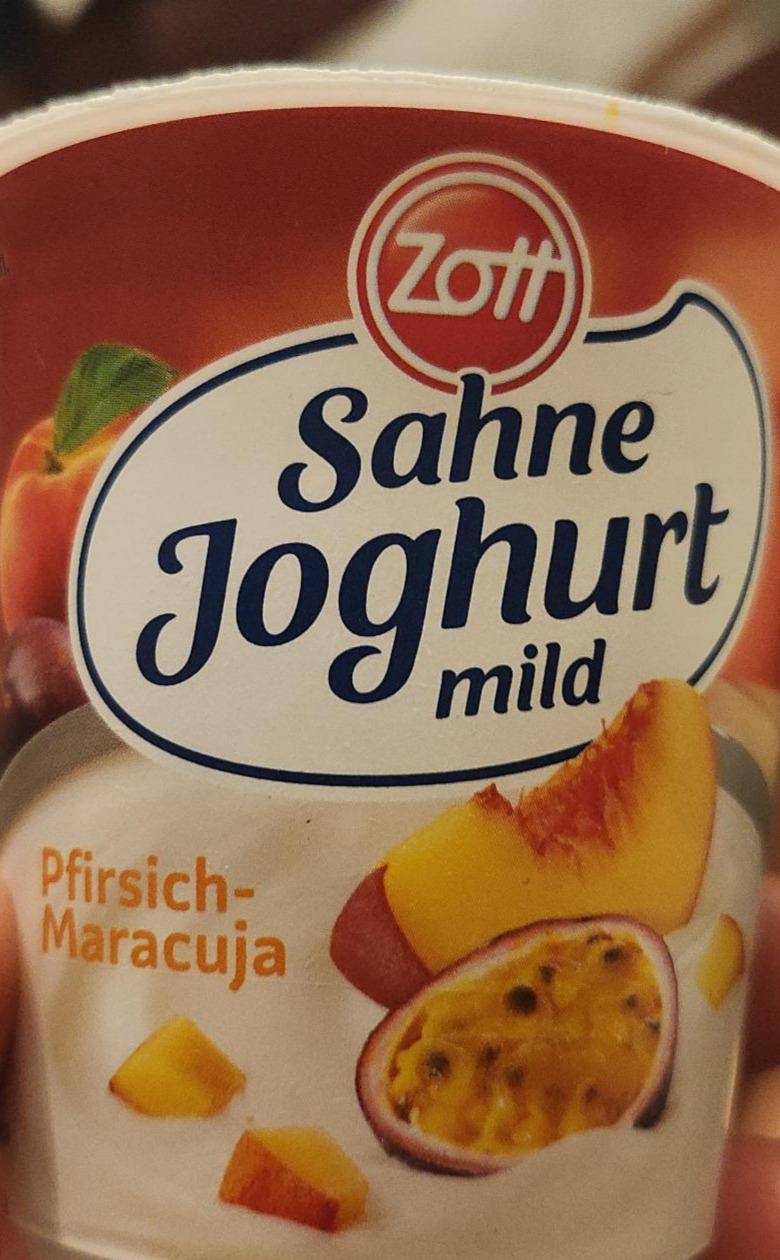 Zdjęcia - Sahne Joghurt mild Pdfirsich maracuja Zott