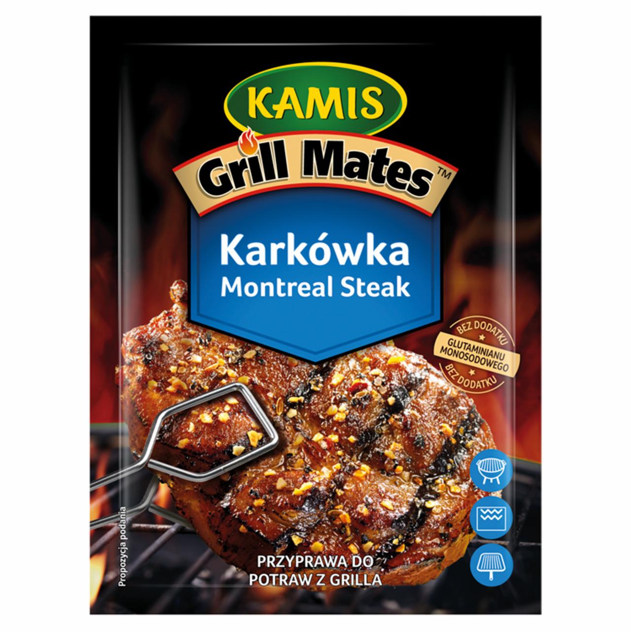 Zdjęcia - Kamis Grill Mates Montreal Steak Karkówka Przyprawa do potraw z grilla 20 g
