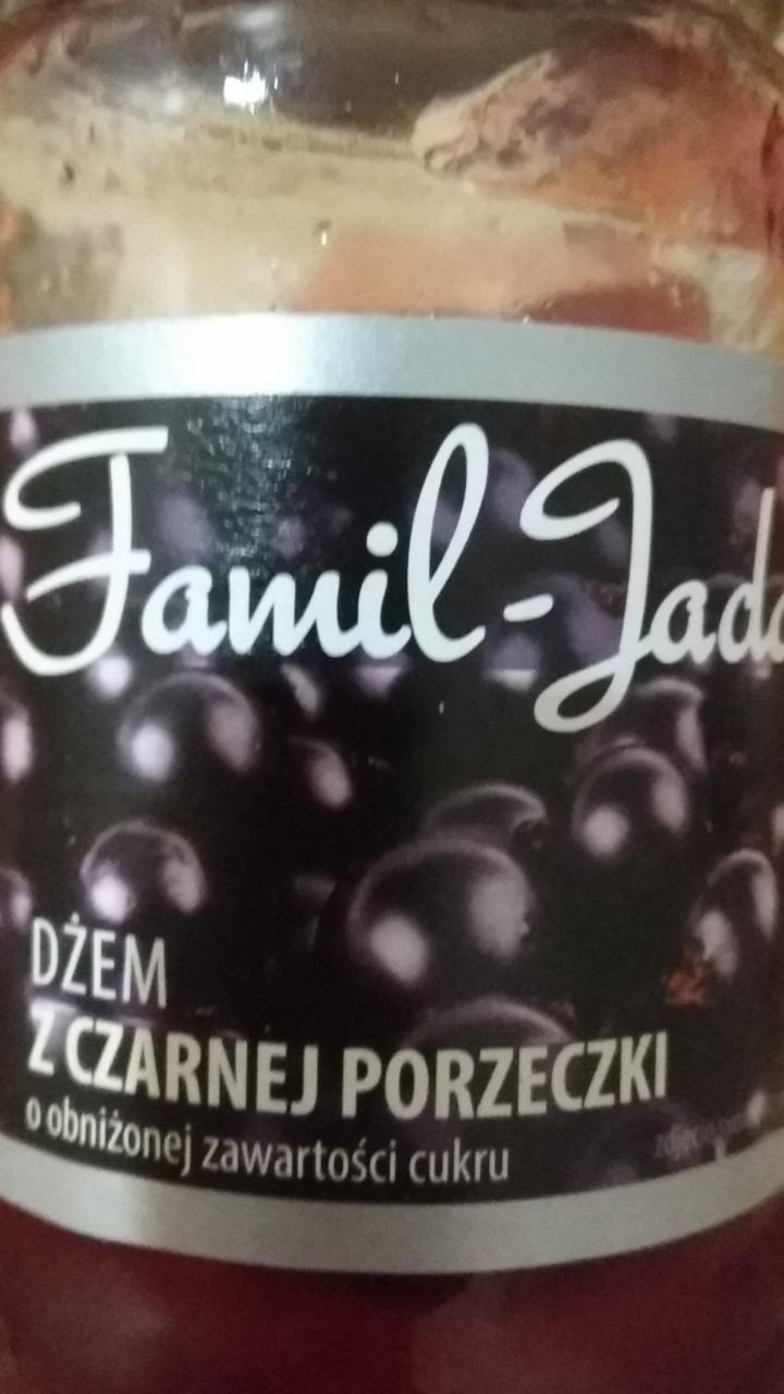 Zdjęcia - dżem z czarnej porzeczki Famil Jada