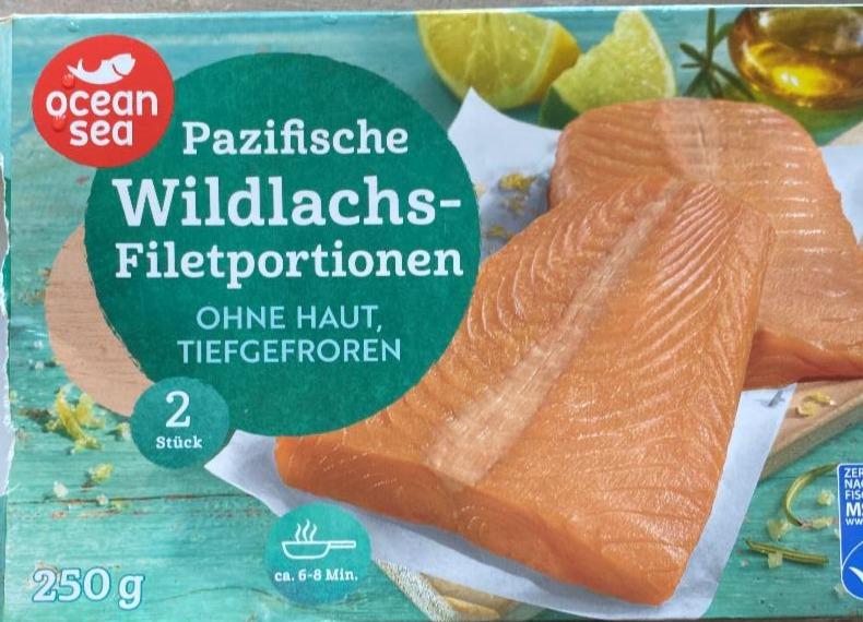 Zdjęcia - Pazifische Wildlachs-Filetportionen Ocean Sea