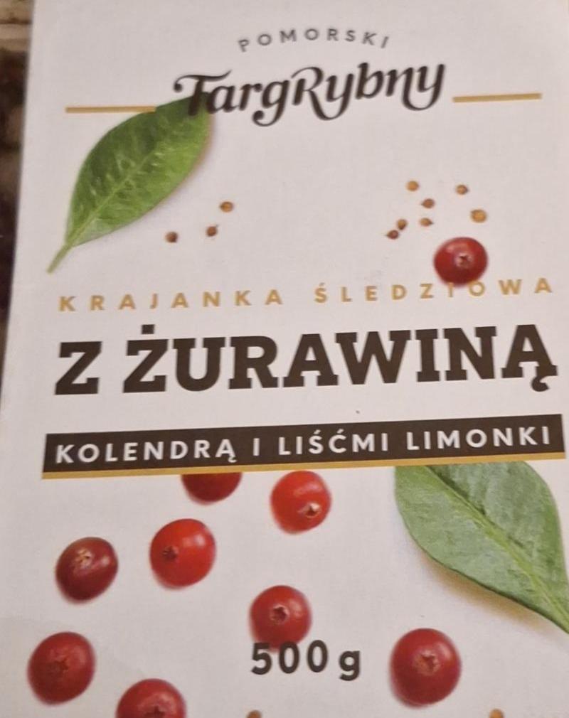 Zdjęcia - Krajanka śledziowa z żurawiną Pomorski Targ rybny