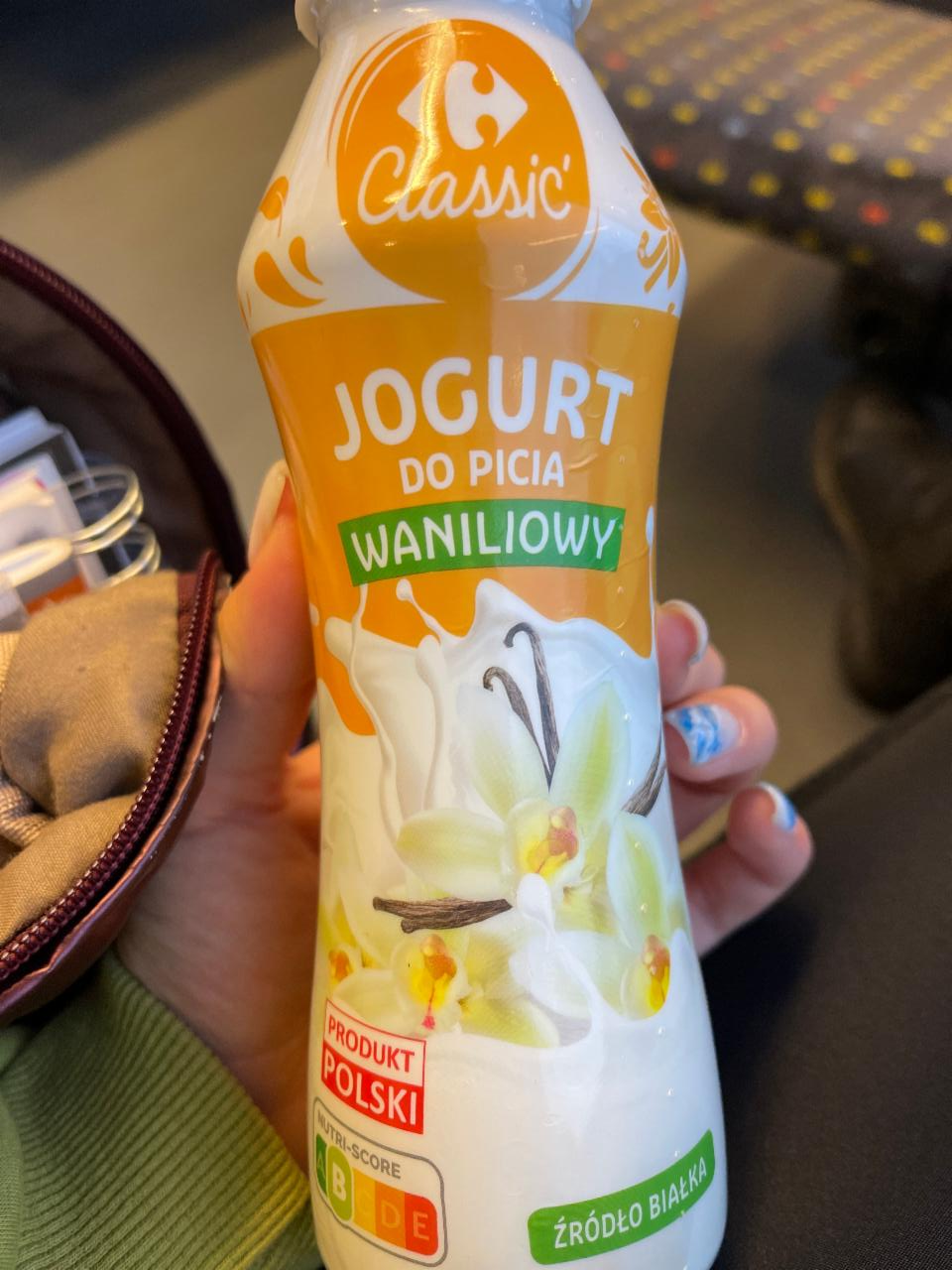 Zdjęcia - Jogurt do picia waniliowy Carrefour Classic