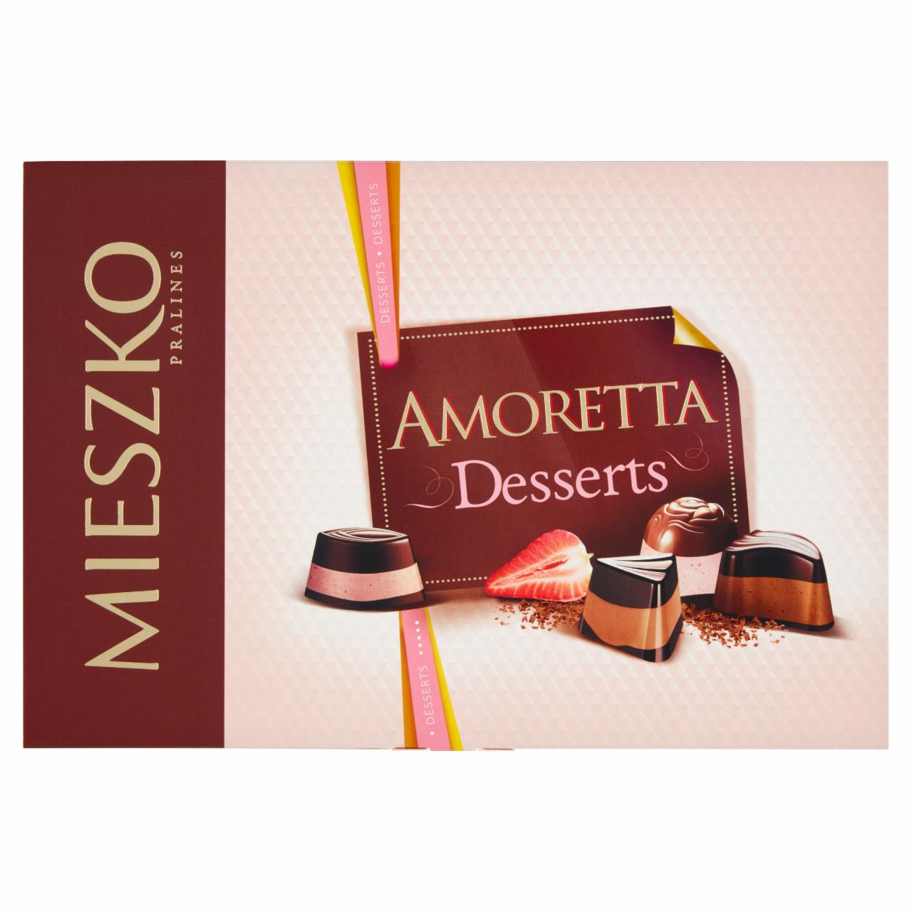 Zdjęcia - Mieszko Amoretta Desserts Praliny w czekoladzie 276 g